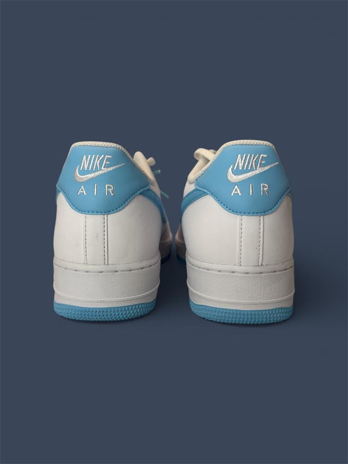 Nike Air Force 1 ’07 White Aquarius Blue | FQ4296-100