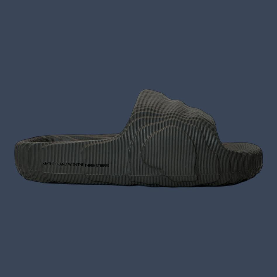 Adidas Adilette 22 J Grey/Black – GREFIV/CBLACK