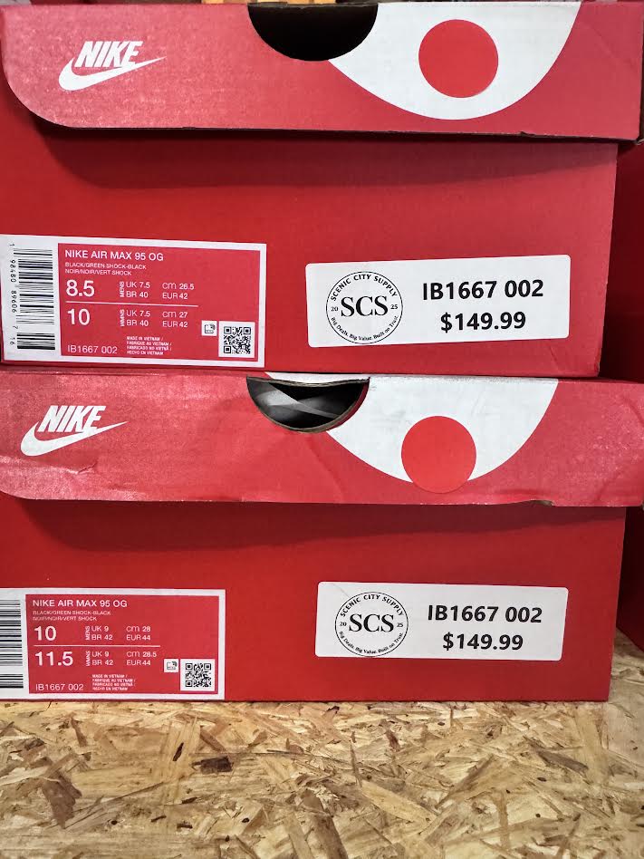 Nike Air Max 95 OG Black Green Shock IB1667-002