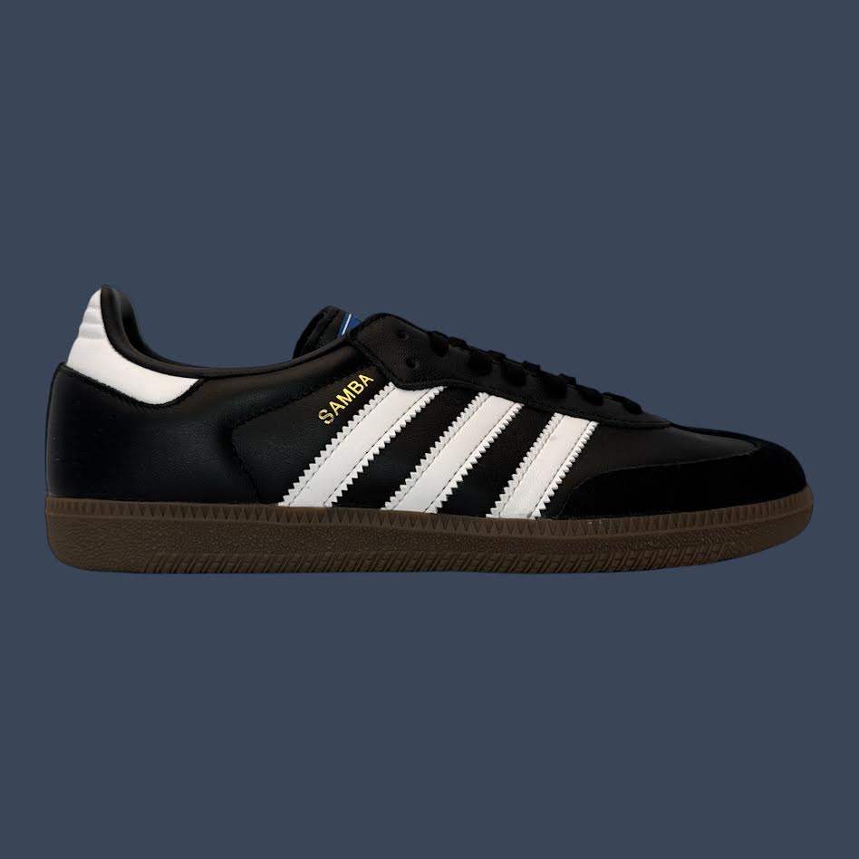 Adidas Samba OG J White/Black/Gum – IE3676