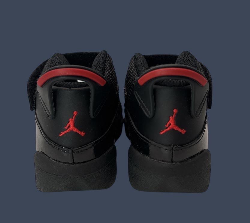 Toddler Jordan 6 Rings Black Fire Red 323420-026
