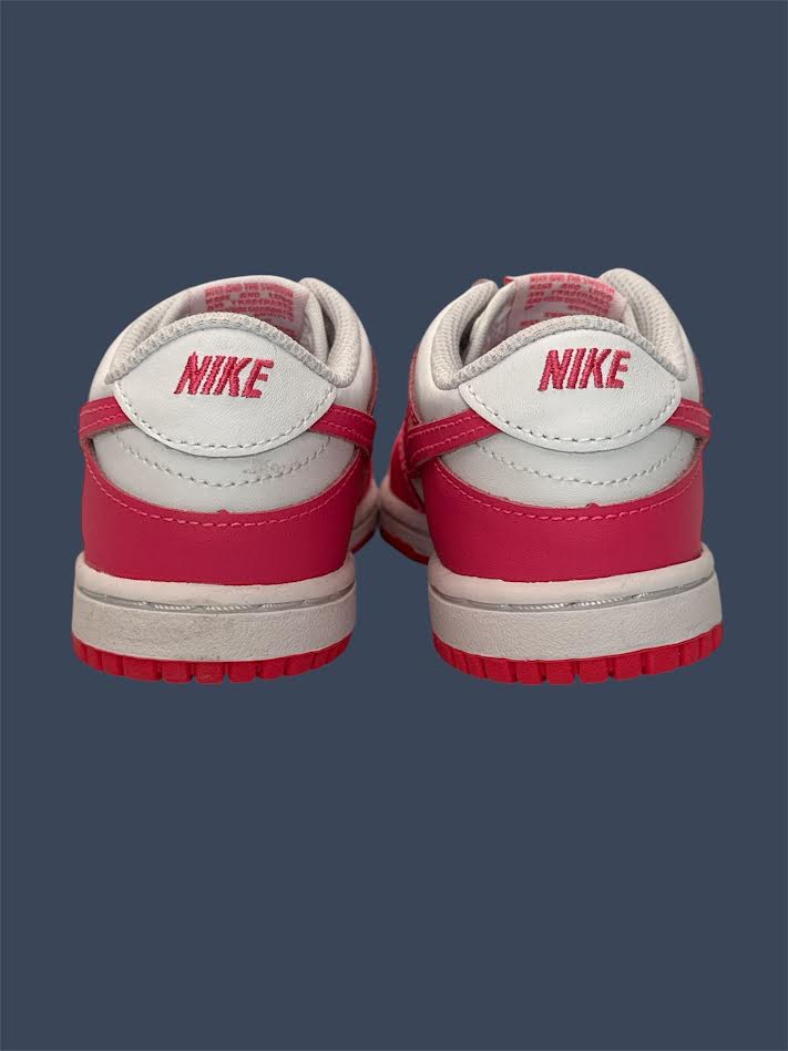 Children’s Nike Dunk Low TDE White Laser Fuchsia FB9107 102