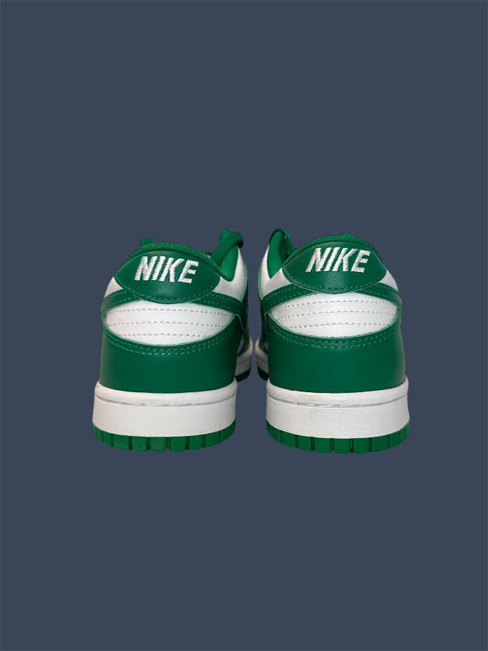 Youth Nike Dunk Low White Malachite FB9109-114
