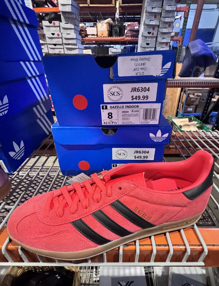 Adidas Gazelle Indoor Lucid Red/Black – JR6304
