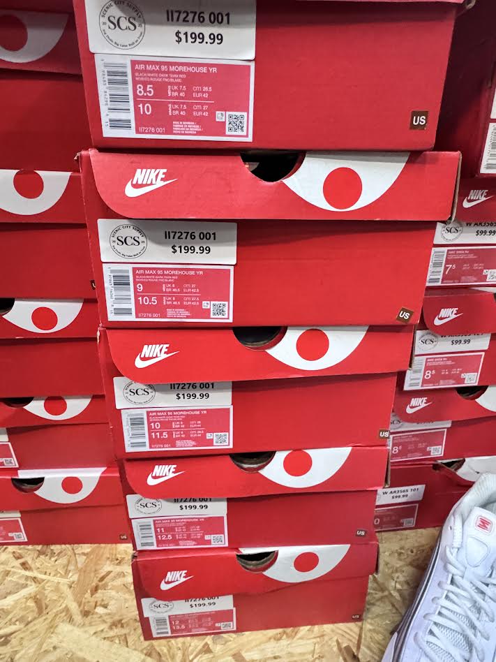 Nike Air Max 95 Morehouse Black Dark Team Red II7276-001