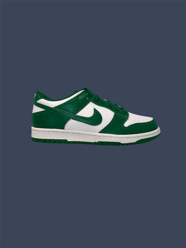 Youth Nike Dunk Low White Malachite FB9109-114