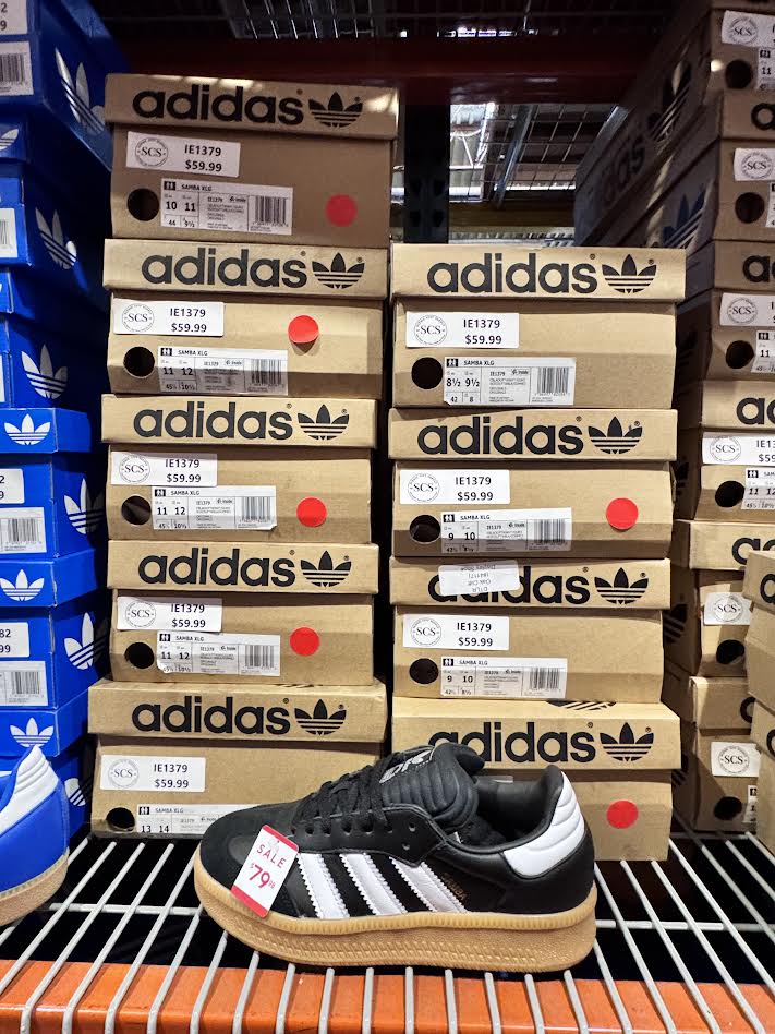 Adidas Samba XLG Core Black/White/Gum – IE1379