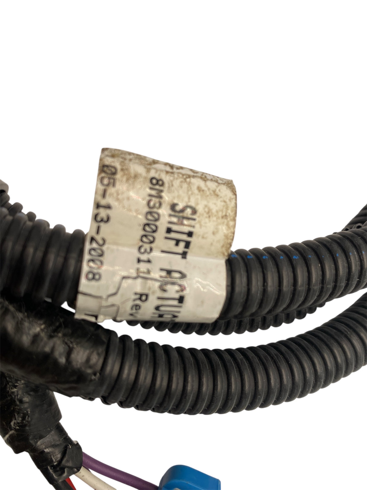 Close-up of Mercury 84-879312T12 Harness with 5-Spade Male Connector