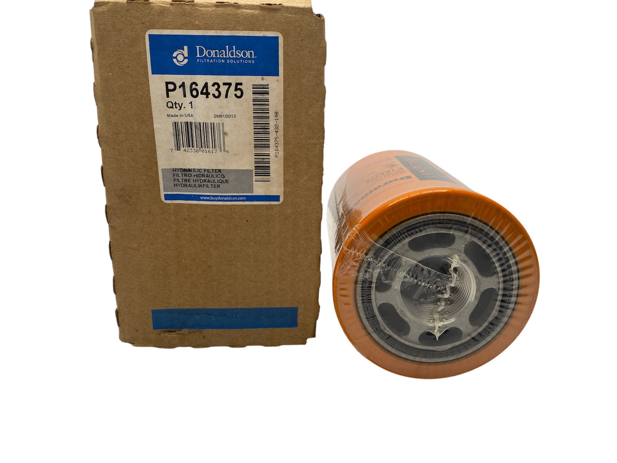 Close-up Donaldson P164375 Hydraulic Filter – Beta 1000 @ 11 Micron, Beta 200 @ 9 Micron
