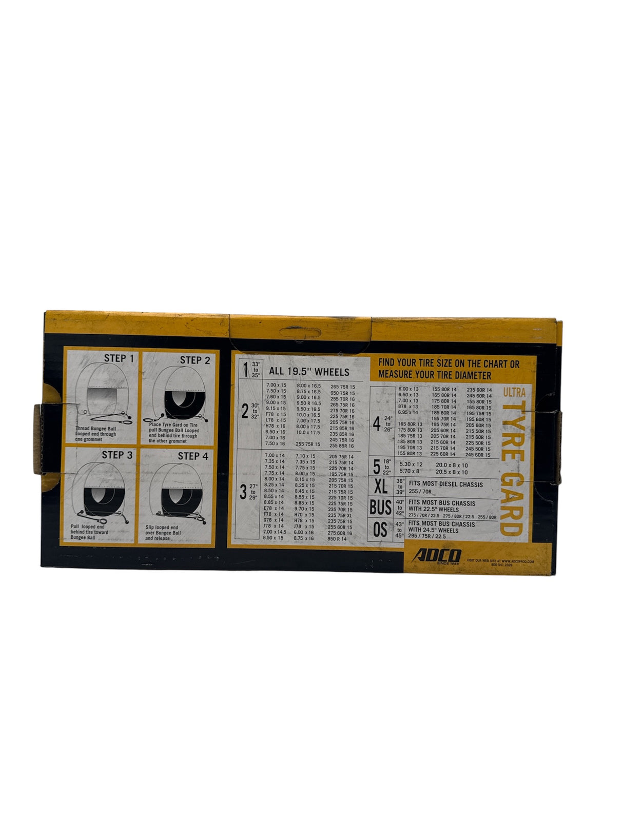 Heavy-duty RV tire covers for storage