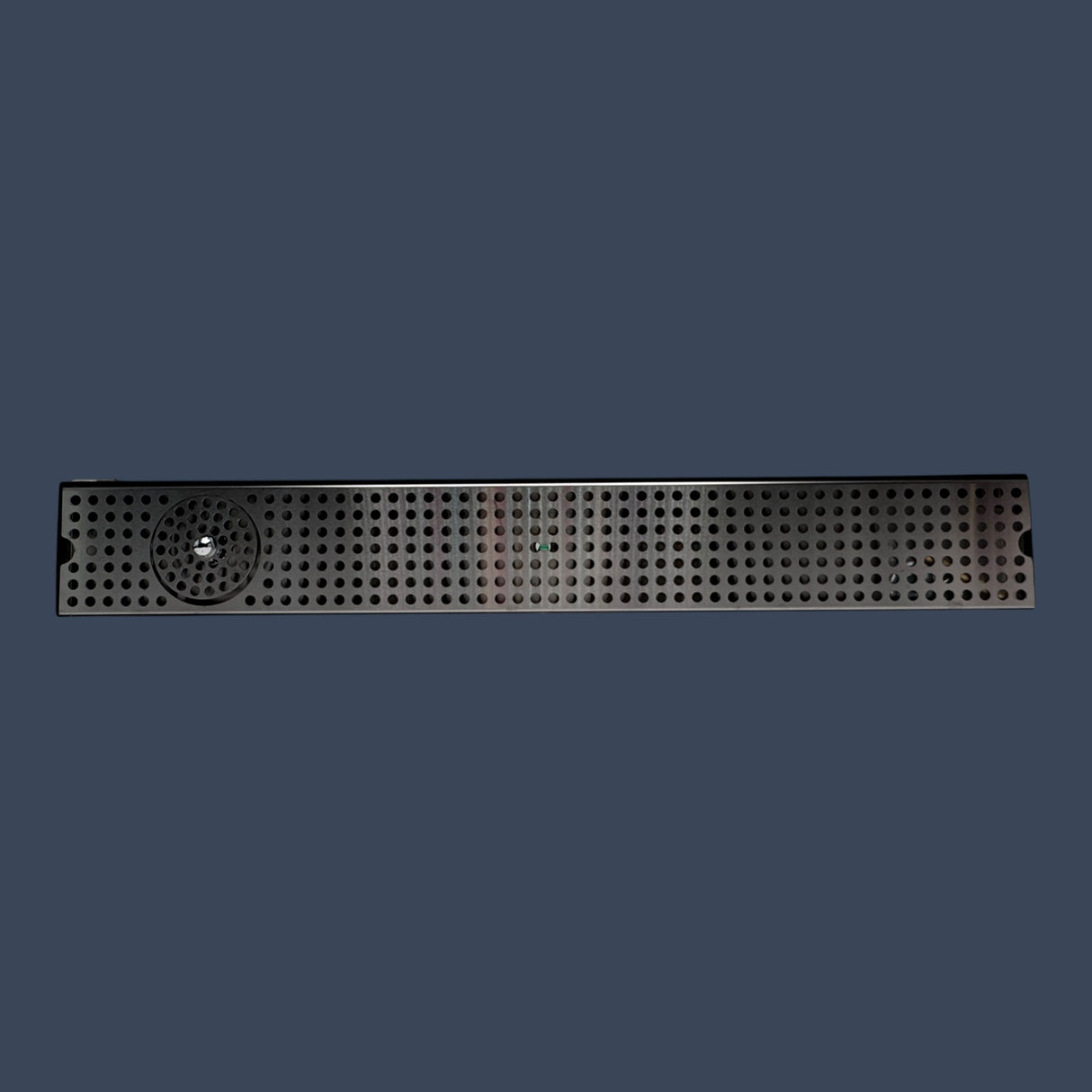 Micro Matic DP-120D-36GR | 36" Stainless Steel Surface Mount Beer Drip Tray with Drain & Glass Rinser