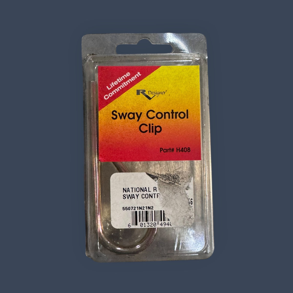 RV Designer | H408 | Sway Control Replacement Clips | 2-Pack