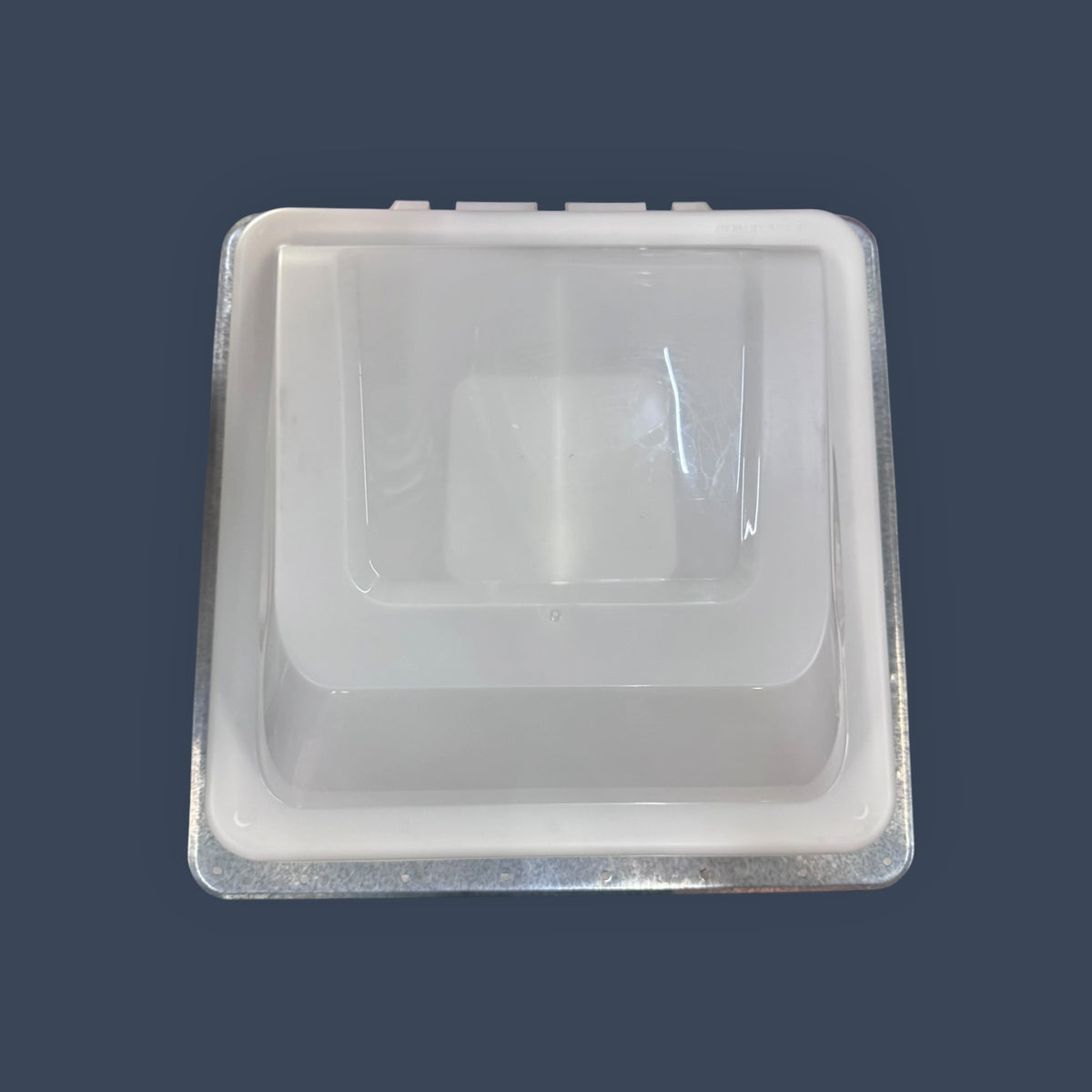 Ventline by Dexter | V2092SP-28 | Manual RV Roof Vent | 14-1/4" x 14-1/4" | White