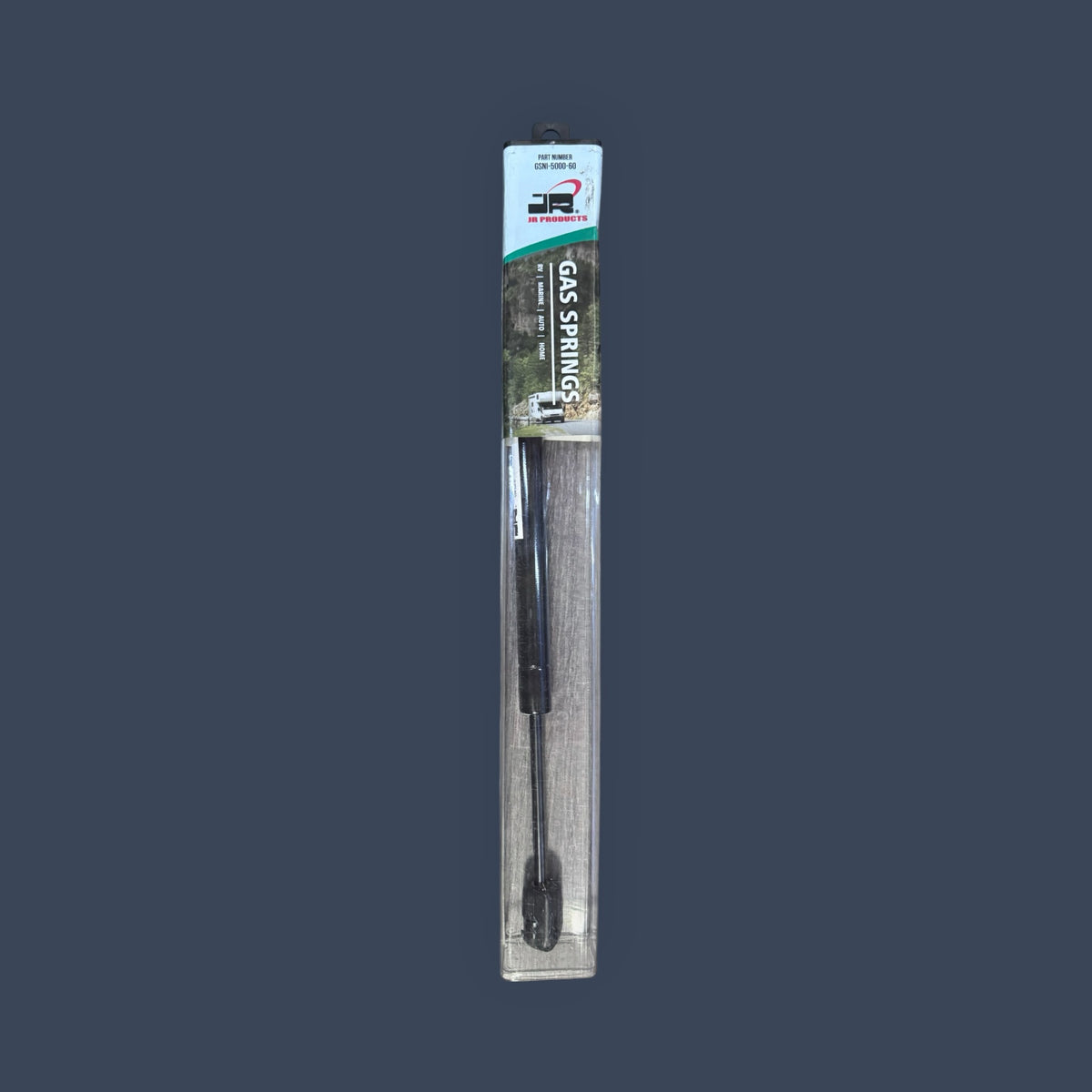 JR Products | GSNI-5000-60 | Hardline Black Nitride Shaft Gas Spring Lift Support | 10" Extended | 60 lb