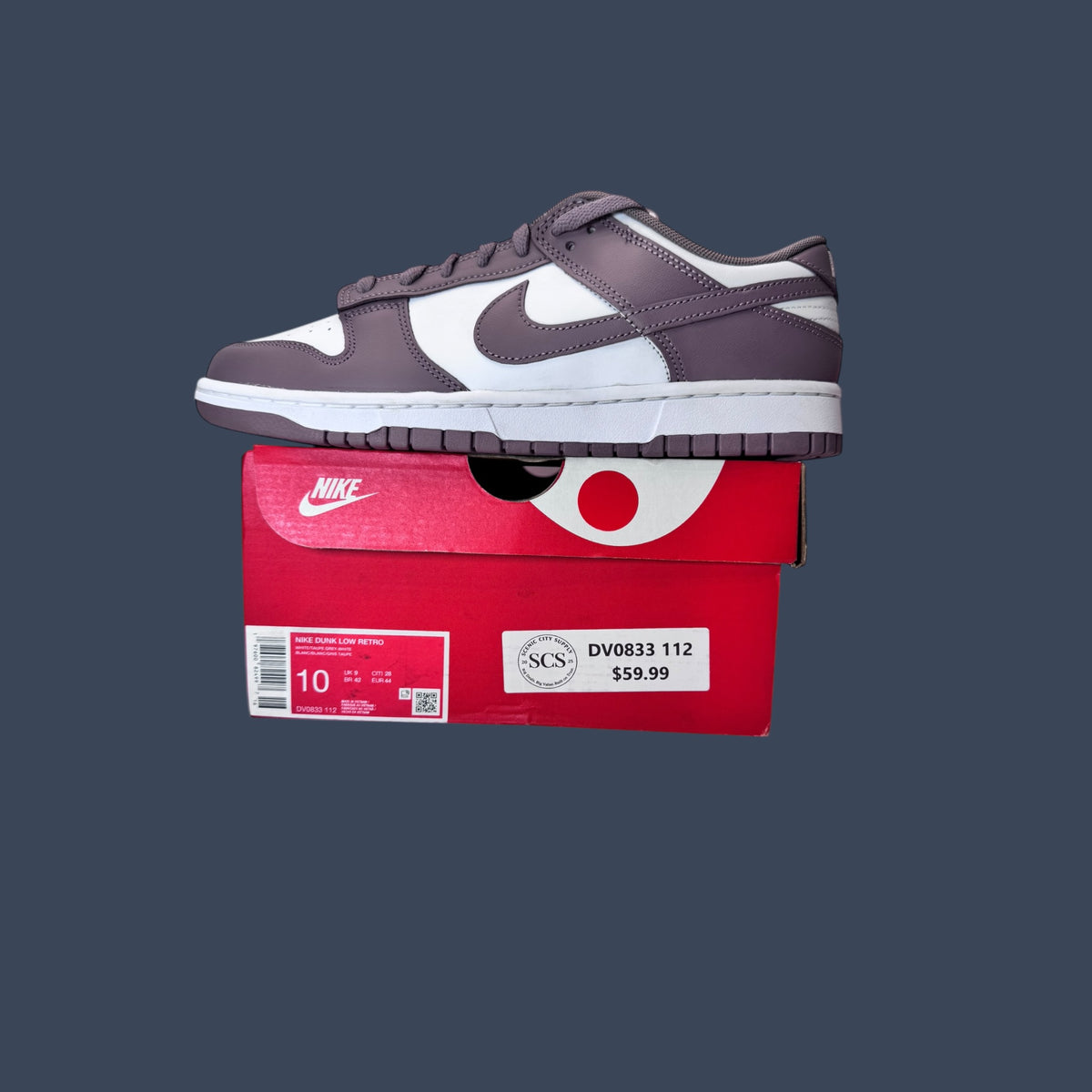 Nike Dunk Low Retro White/Taupe Grey – DV0833-112