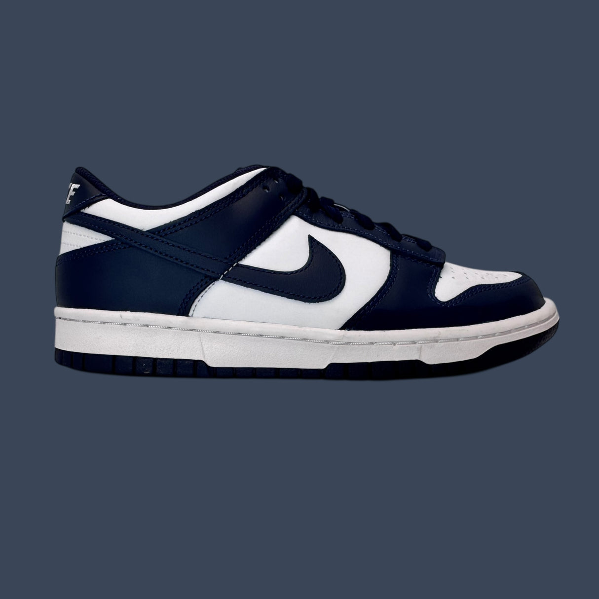 Nike Dunk Low GS White/Midnight Navy – FB9109-116
