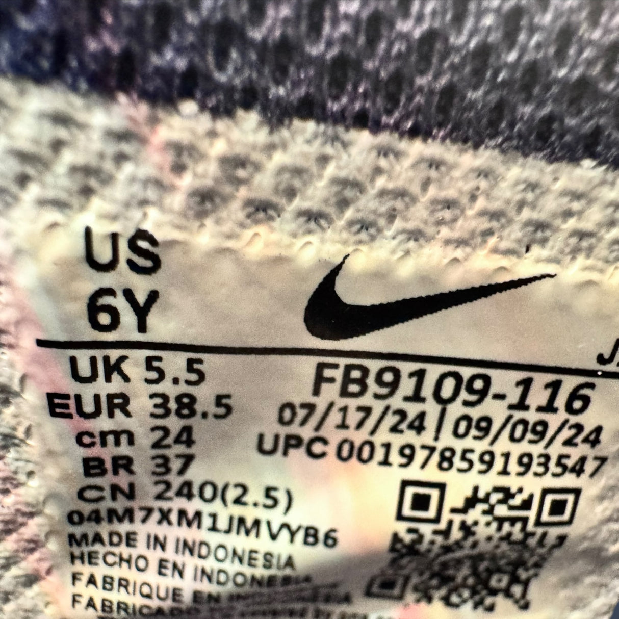 Nike Dunk Low GS White/Midnight Navy – FB9109-116
