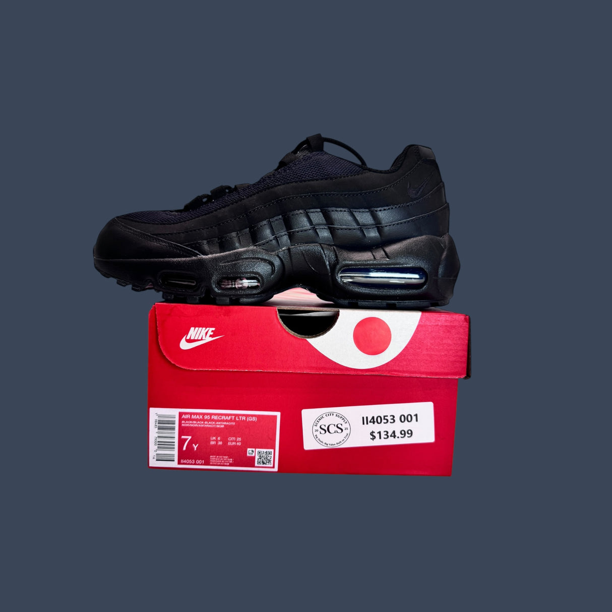 Nike Air Max 95 Recraft GS Black / Anthracite – II4053-001