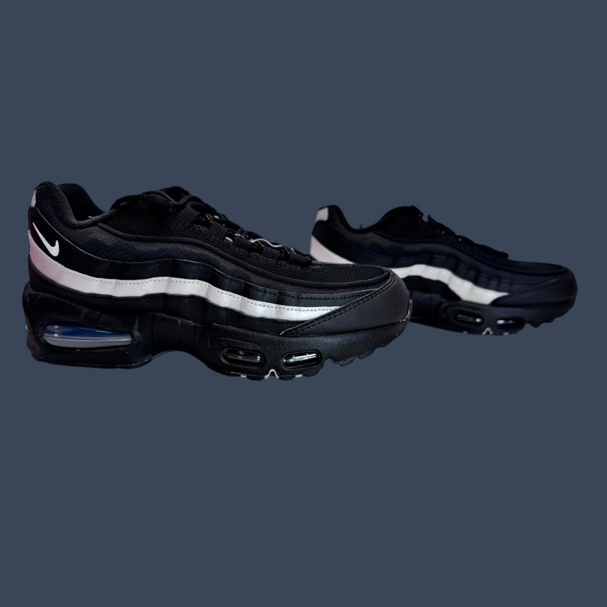 Nike Air Max 95 BB LTR GS Black Metallic Silver – II4130-013
