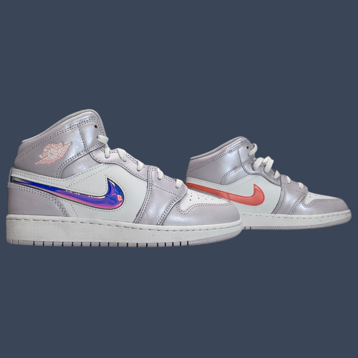 Air Jordan 1 Mid Barely Grape/Atomic Pink – IM4419-500