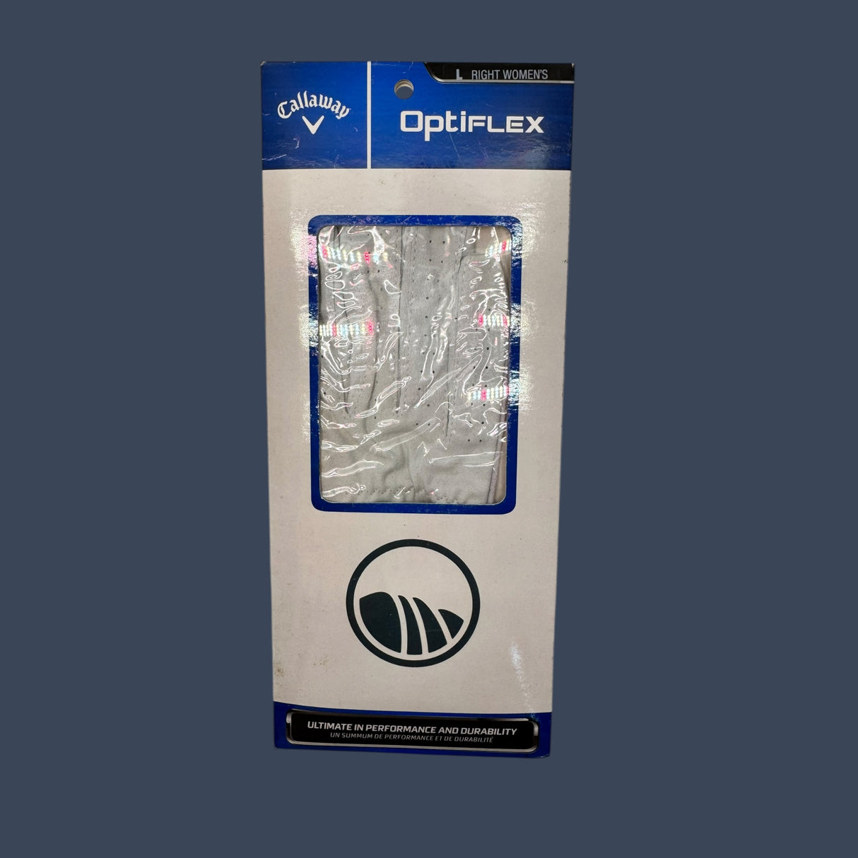 Callaway Women's Opti Flex Golf Glove with Magnetic Ball Marker | Large | Right Hand