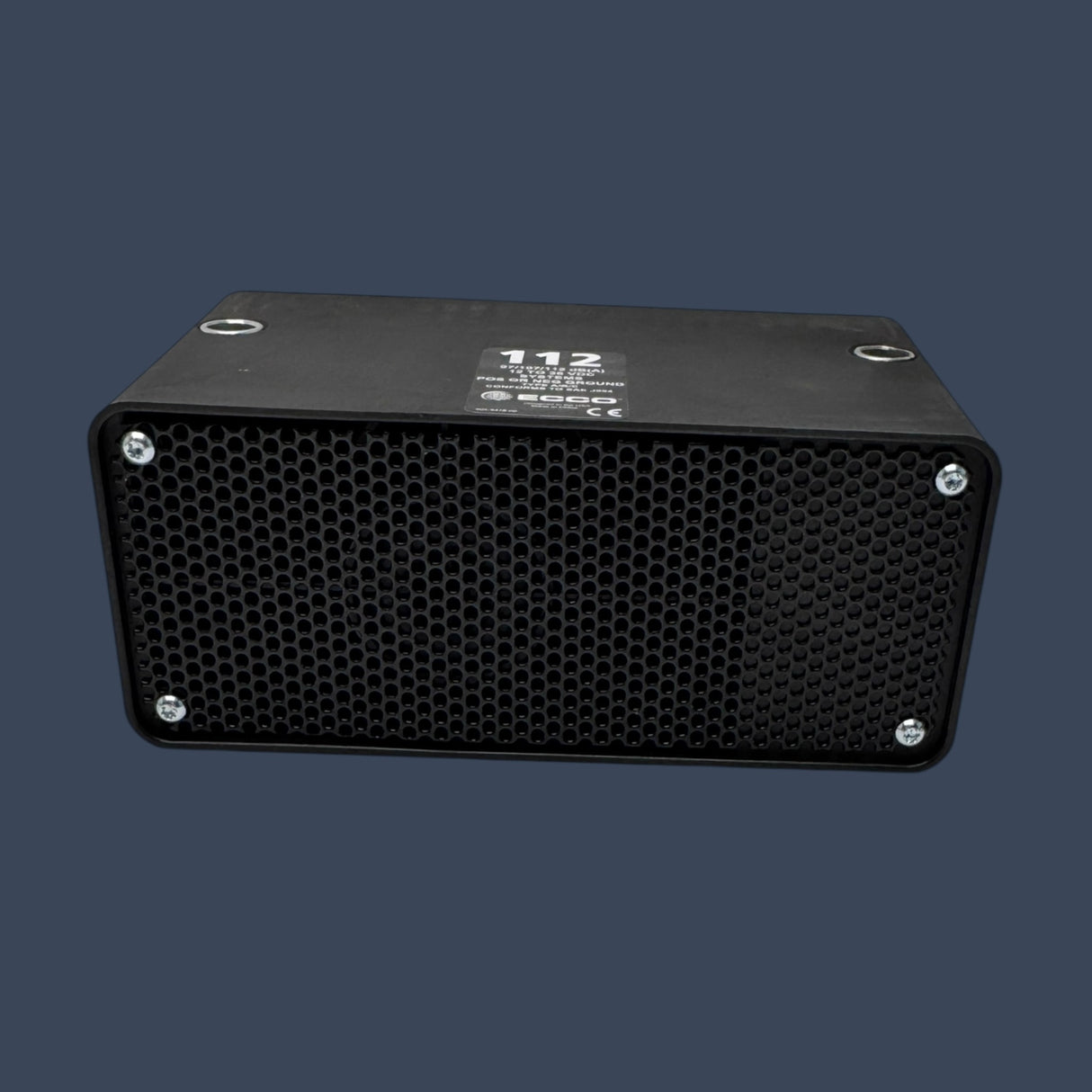 ECCO Back-Up Alarm 112dB 12–36 VDC Universal Mount | Model 112 Tonal Alarm