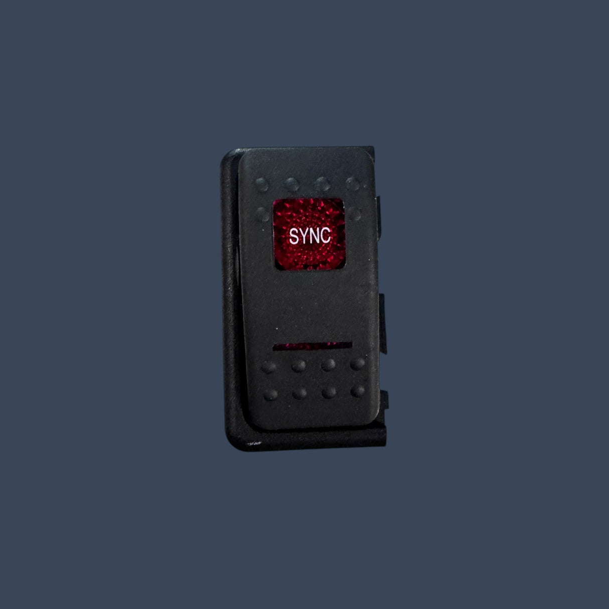 Carling Technologies Rocker Switch 4-Prong Lighted Sync Switch