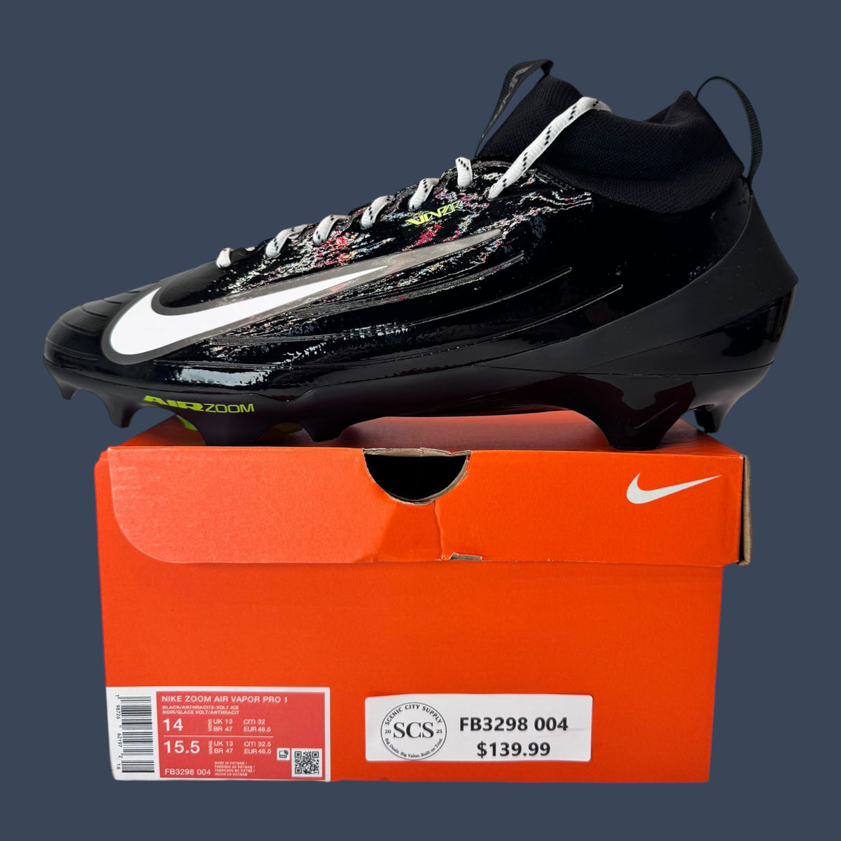 Nike Vapor Pro 1 Black/Volt Ice/Anthracite | FB3298-004
