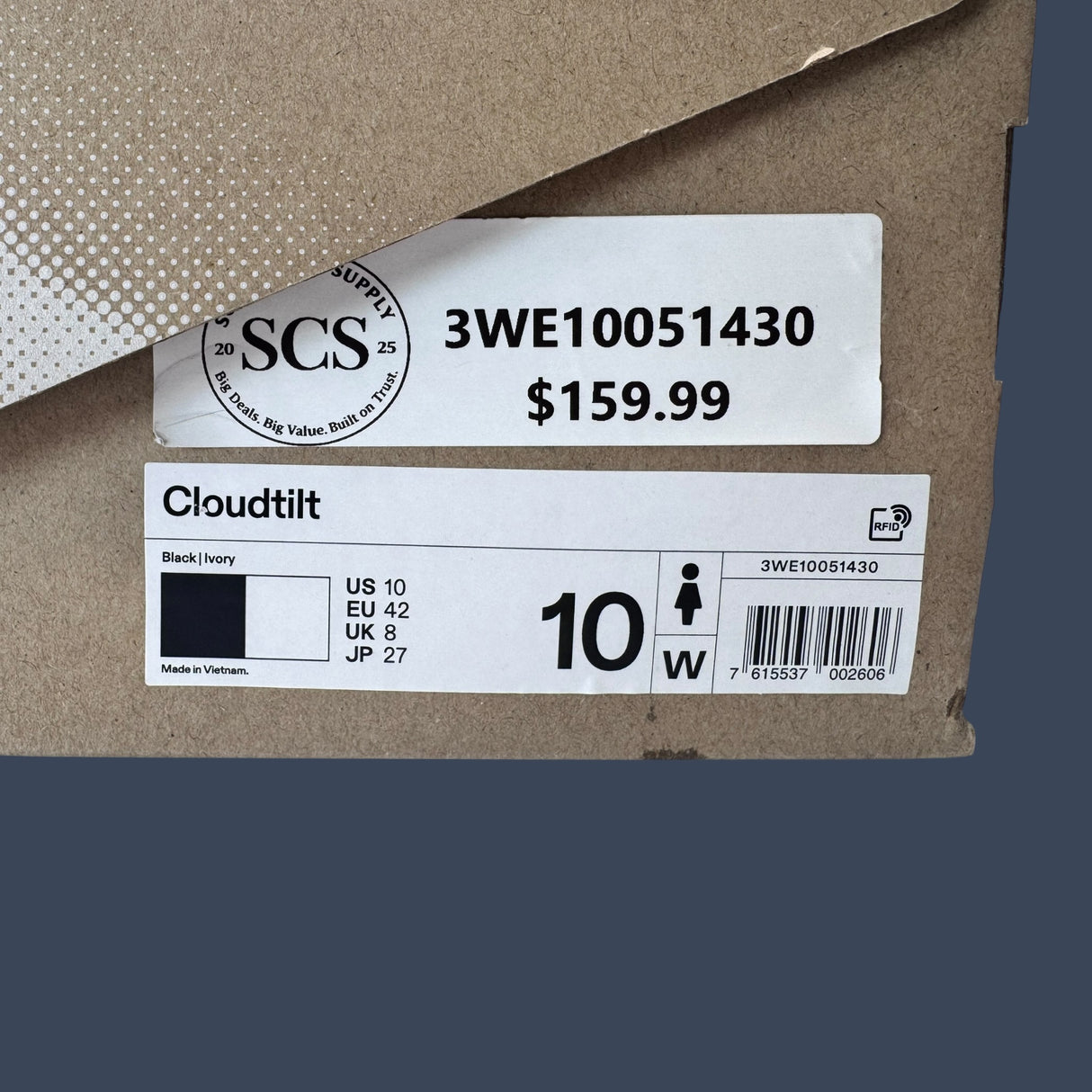 On Cloud | Cloudtilt Black/Ivory Women's | 3WE10051430