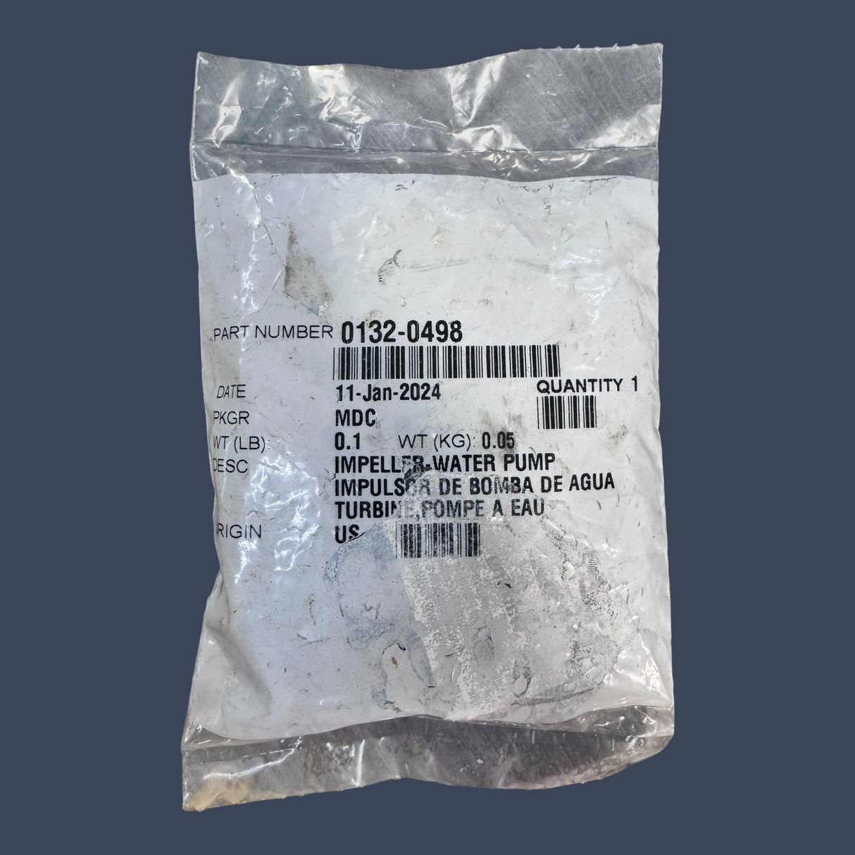 Cummins 0132-0498 | Water Pump Impeller | Genuine OEM Cooling System Component