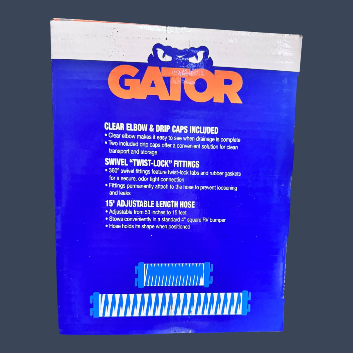 DuraFlex 22003 | Gator Sewer Hose Kit | RV Waste Hose Starter Kit