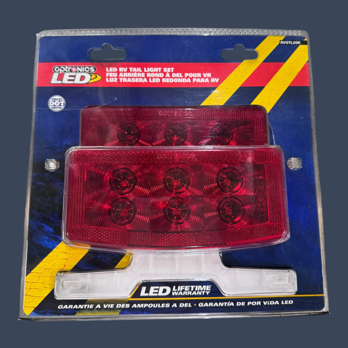 Optronics RVSTL20K | LED RV Combination Tail Light Kit | Stop Turn Tail Light Set