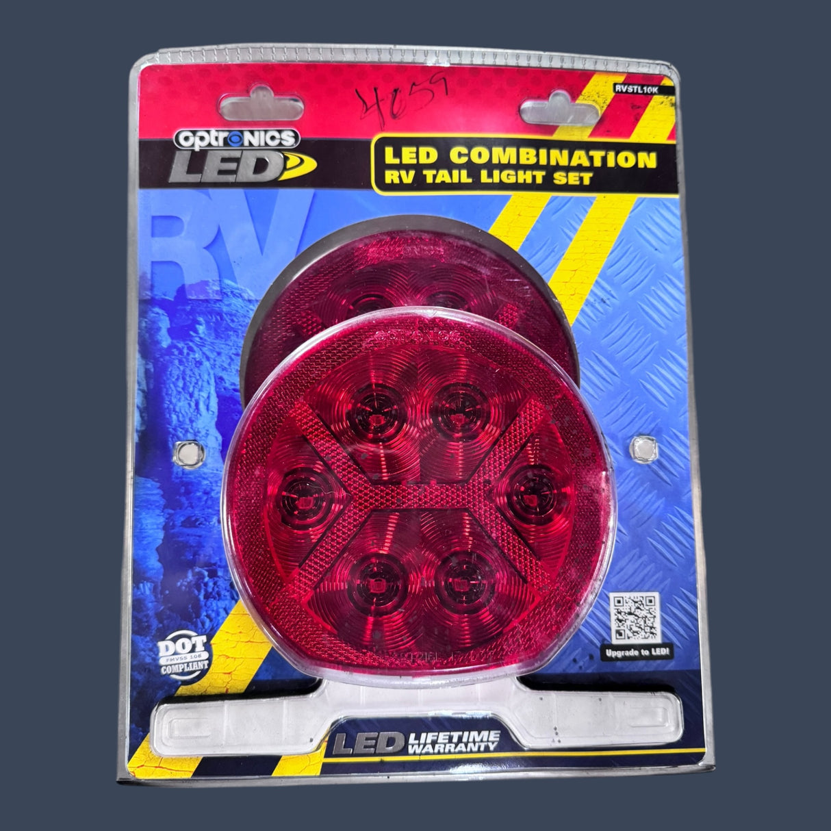 Optronics RVSTL10K | LED RV Combination Tail Light Kit | Stop Turn Tail Light Set