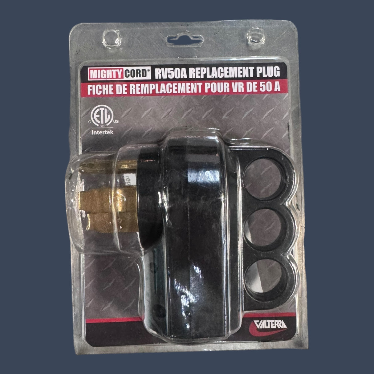 Valterra A10-P50VP | Mighty Cord 50 Amp Replacement Plug | RV Power Cord Male Plug