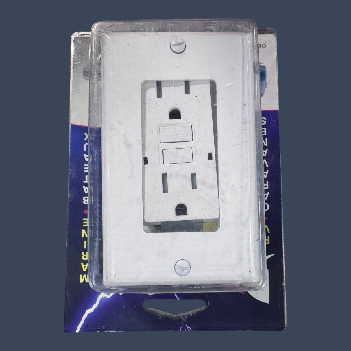 Diamond Group DG151VP | 15 Amp GFCI Receptacle | White 120V Outlet with LED Indicator