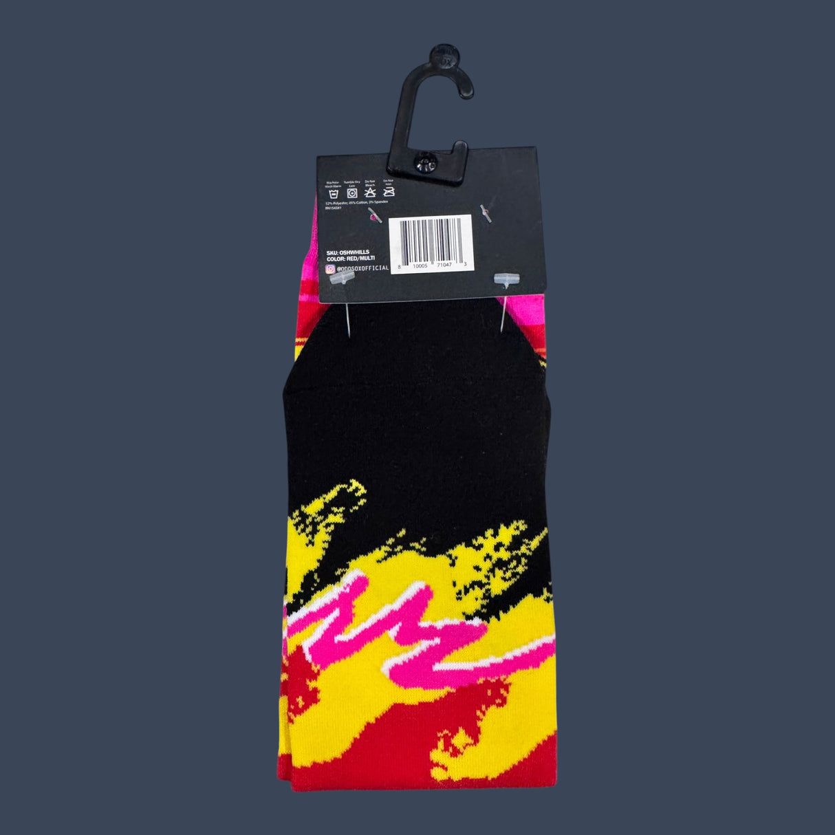 Odd Sox | Hollywood Hills | Size 8-12 | Novelty Graphic Crew Socks