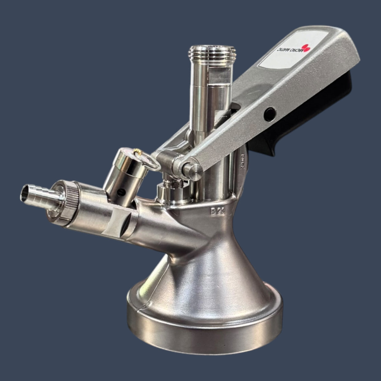 Micro Matic GTL425V2 | G System Keg Coupler with Ergo Lever Handle | Stainless Steel Probe