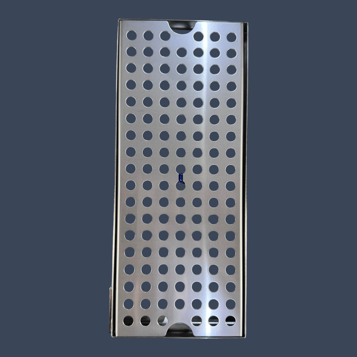 Micro Matic DP-120D-P | 12" Surface Mount Drip Tray with Drain | Stainless Steel