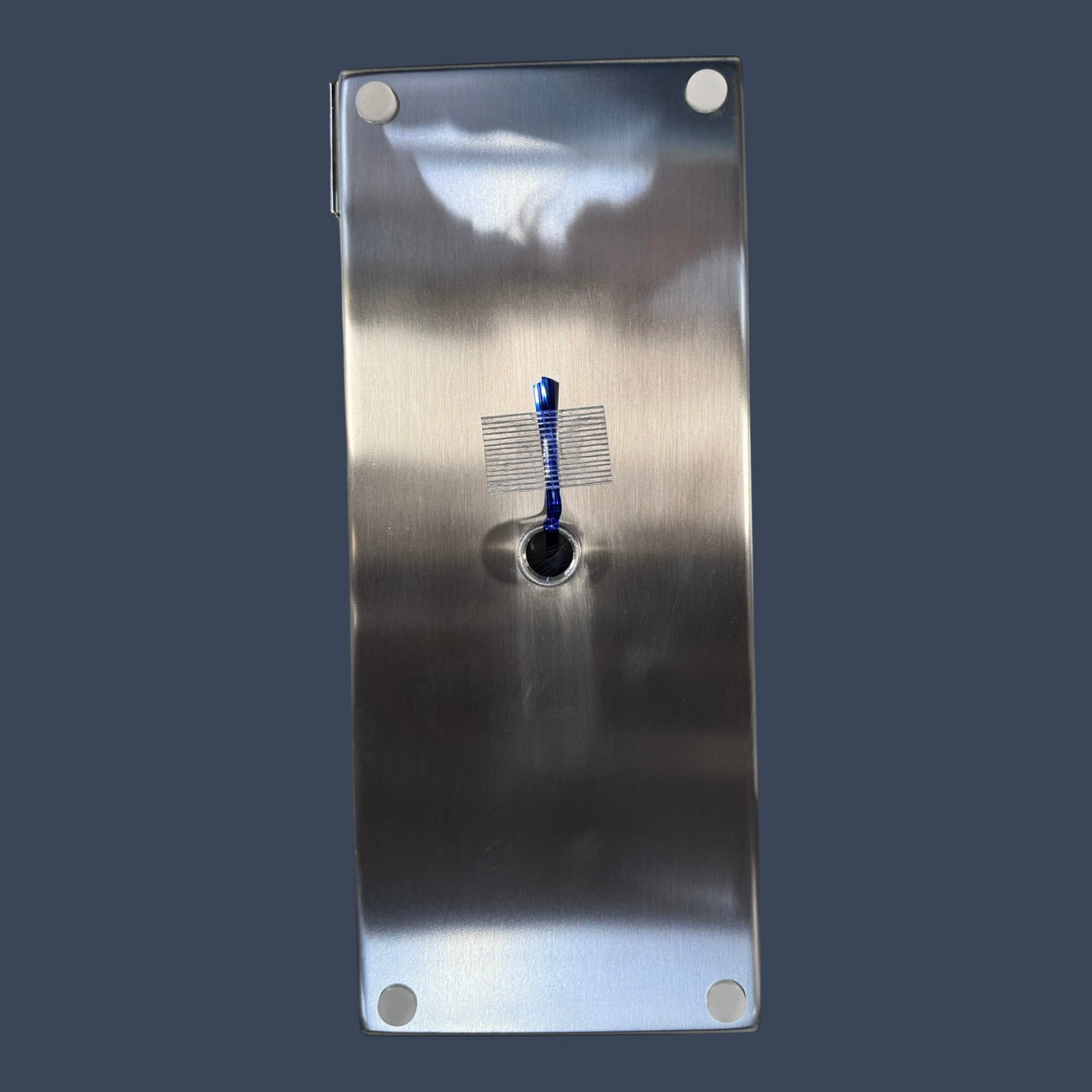 Micro Matic DP-120D-P | 12" Surface Mount Drip Tray with Drain | Stainless Steel