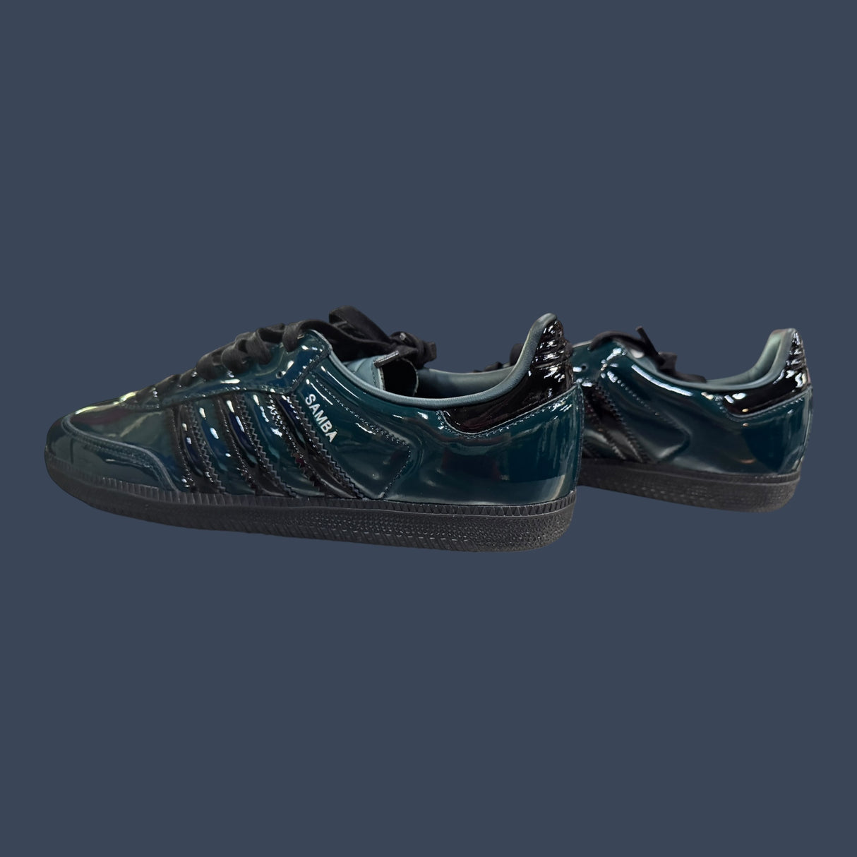 Adidas Samba OG JR8750 | Aurora Ivy Patent Leather | Women's Sneakers