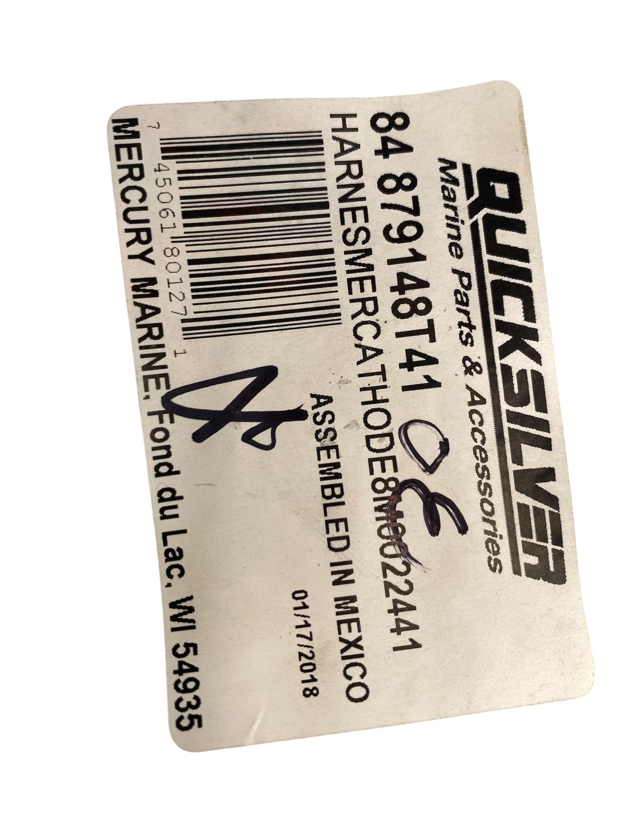 Genuine Mercury 84-879148T41 Harness Assembly for Mercathode System