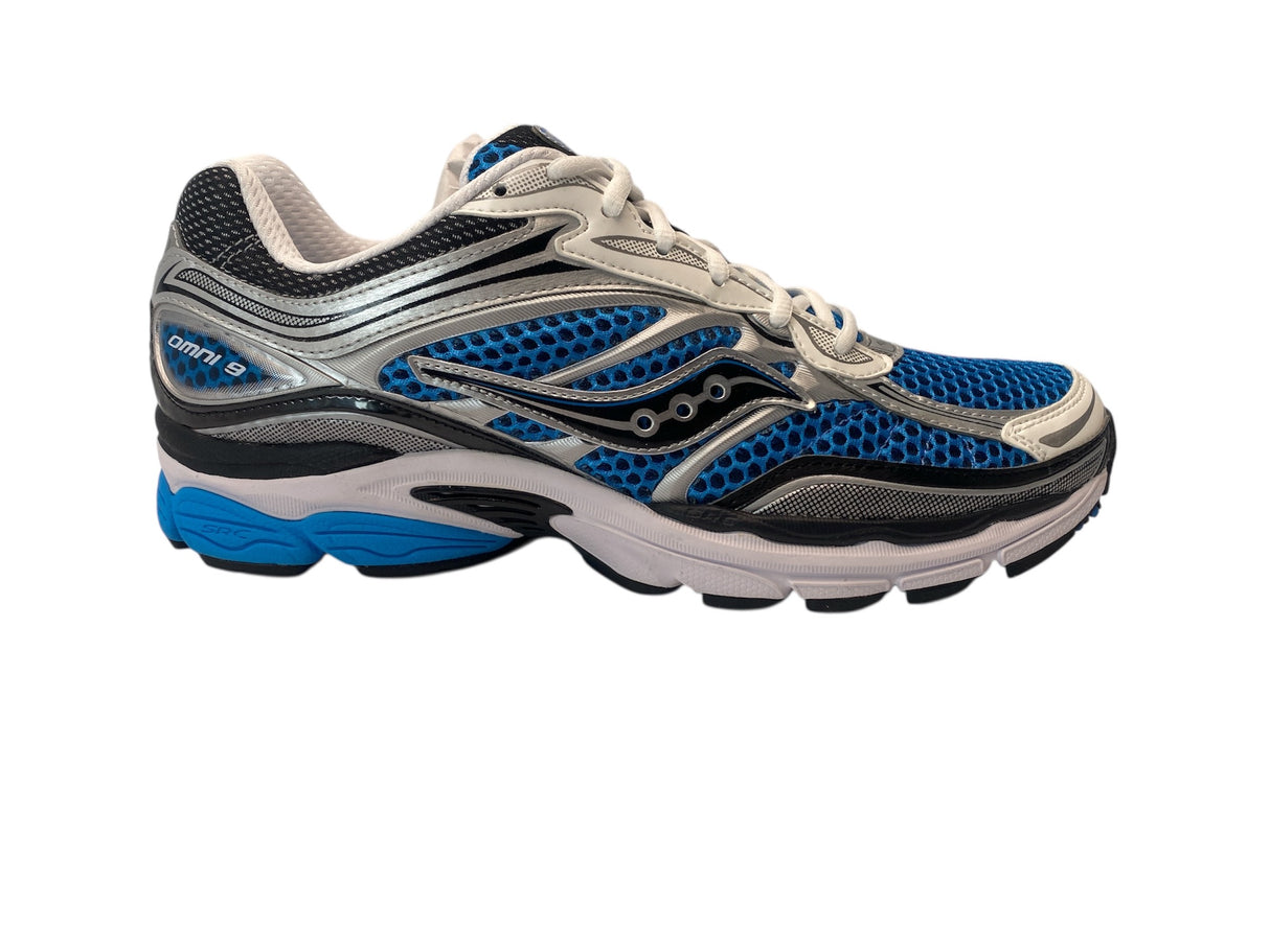 Saucony ProGrid Omni 9 Running Shoes | Royal / Silver | S70739-4 | Stability Support & ProGrid Cushioning