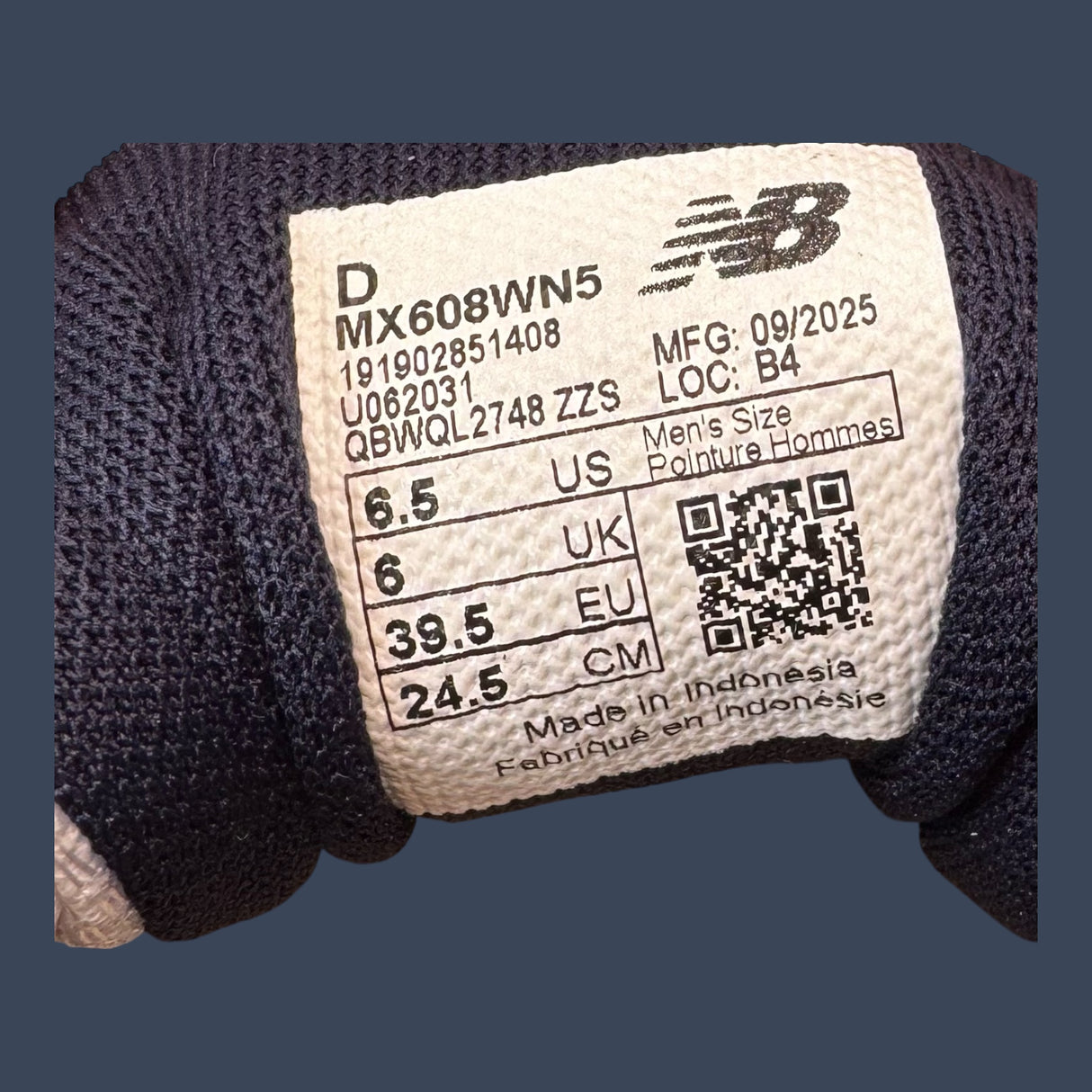 New Balance MX608v5 Training Shoes