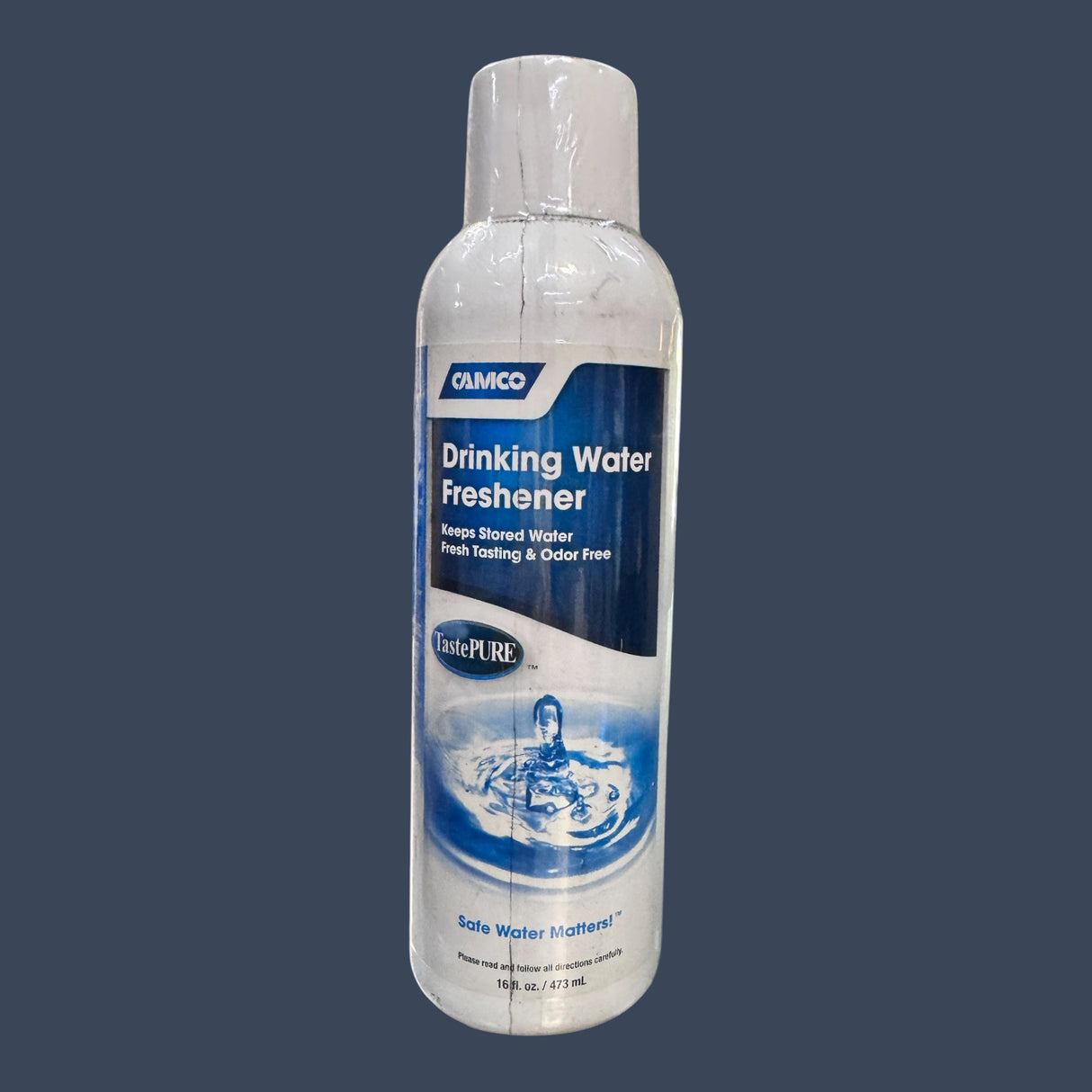 Camco 40206 | TastePURE Liquid Drinking Water Freshener | RV Fresh Water Tank Treatment 16 oz
