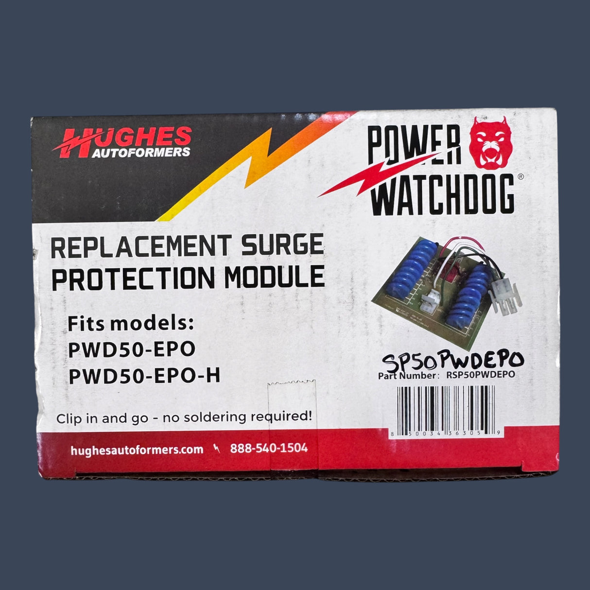 Power Watchdog RSP-50-PWD-EPO | Replacement Surge Protection Module | 50 Amp EPO RV Surge Protector
