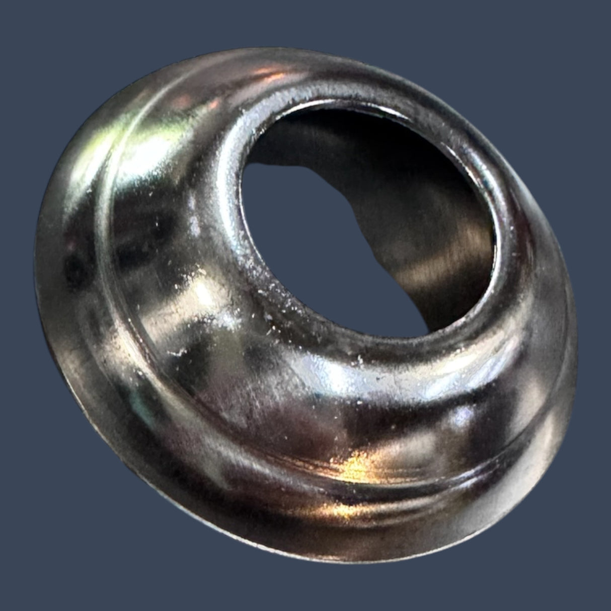 Micro Matic 4346F | 304 Stainless Steel Shank Wall Flange | Draft Beer Shank