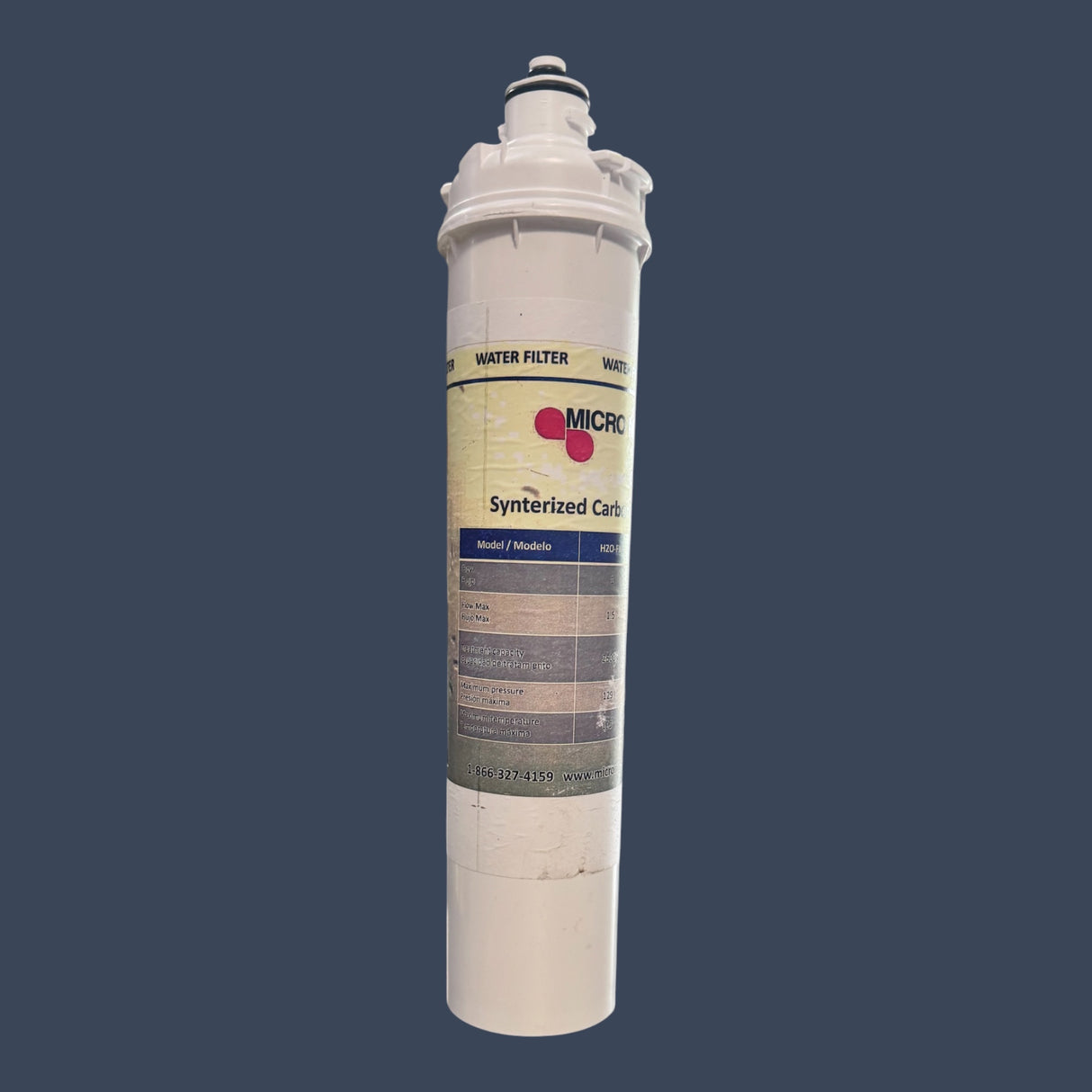 Micro Matic H20-FIL | Inline Water Filter Cartridge | Draft Beverage System Replacement Filter