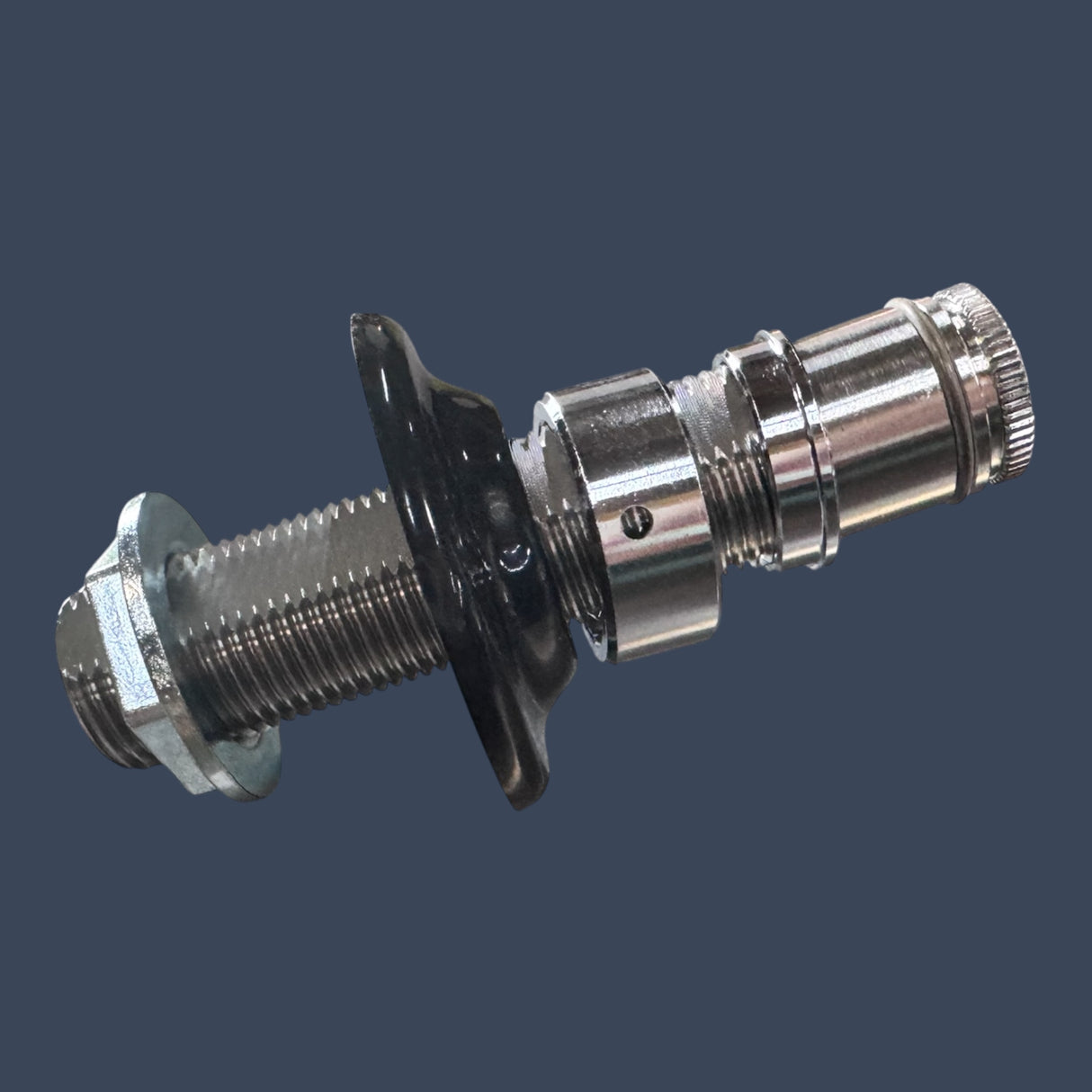 Micro Matic 4334AS-304 | 4-1/8" x 1/4" Bore 304 Stainless Steel Faucet Shank Assembly