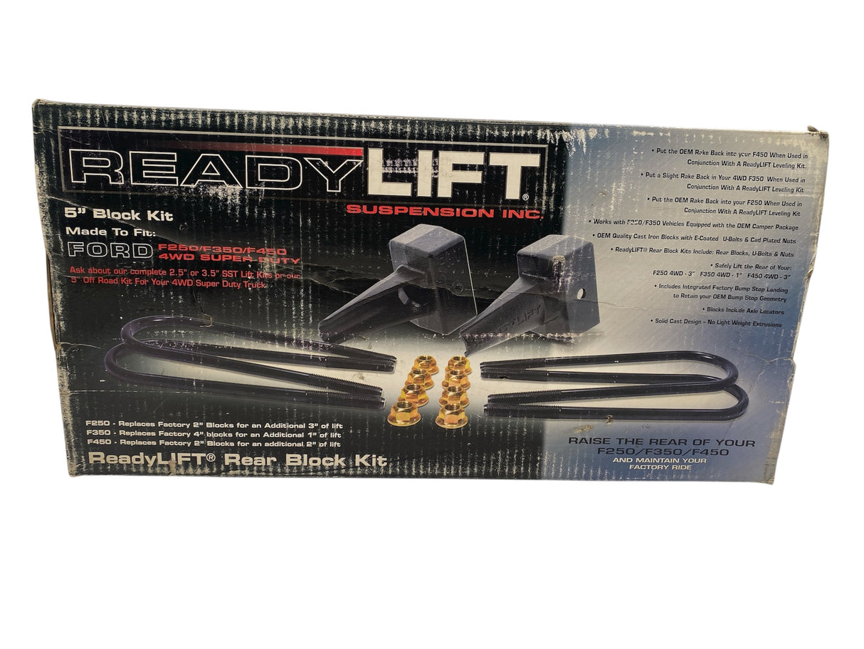 ReadyLIFT 66-2195 5" Rear Block Kit for Ford Super Duty F250 F350