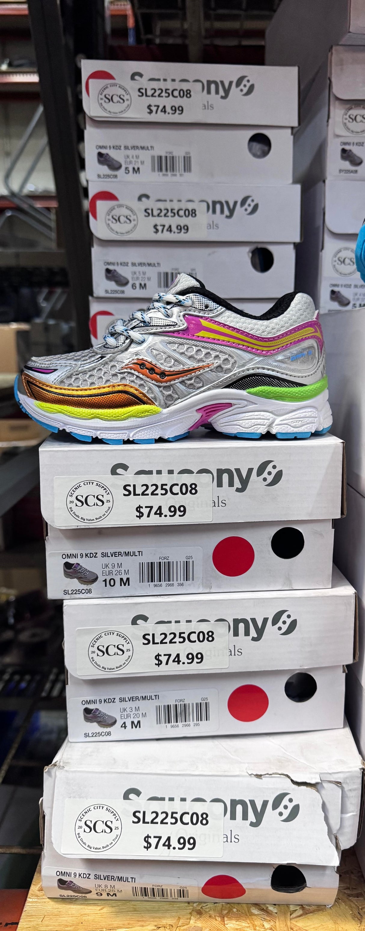 Kids Saucony Omni 9 KDZ SL225C08